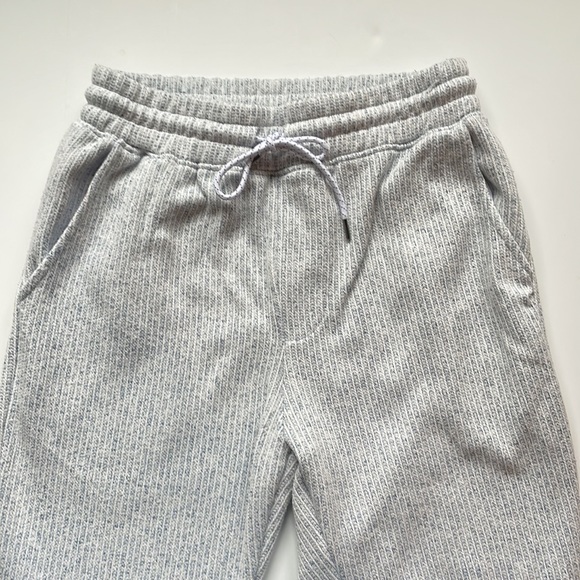 Depart West sweater texture fleece lined elastic waist 2 pocket joggers - Picture 4 of 9